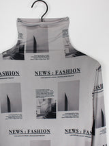 シルキー マガジン ポーラー Tシャツ / Silky Magazine Polar T-shirt (2color)