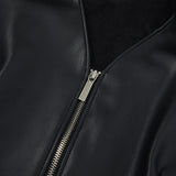 Diane Leather Mini Dress [BLACK] (6618901938294)