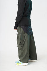 袴パンツ/ MAG HAKAMA PANTS OLIVE (4313433407606)