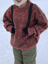 Fable snow melange knit 