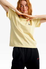ウィティーバニーワッペンTシャツ／WITTY BUNNY WAPPEN T-SHIRT [YELLOW]