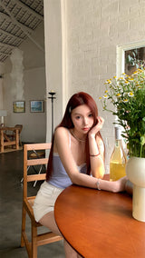 Reality V Lace Sleeveless Tee