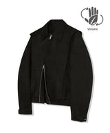 87-STAN029 [Vegan Suede]マルチプラックケットスエードジャケット