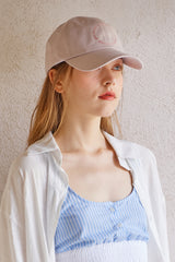 ラウンドロゴボールキャップ / ROUND LOGO BALL CAP_3COLORS