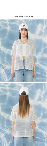 裏ストリングコットンボールキャップ/Back String Cotton Ball Cap [3カラー]