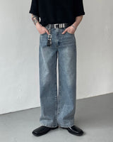 TC443カーウォレットワイドデニム / TC443 Card Wallet Wide Denim (4 colors)