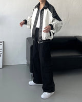 90's コーティングレザージャンパー / 90's Coating Leather Jumper (2 colors)