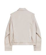 87-STAN028 [Vegan Leather] マルチプラックケットレザージャケット