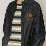GHCウェスタンシャツ/GHC WESTERN SHIRT_CHARCOAL