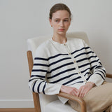 ティリーストライプカーディガン / Tilly stripe cardigan