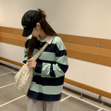 [Bellide made] Stripe Long Sleeve T-shirt