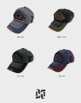 Low Cut Pigment Denim Cap (4color)