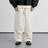 ヒロイダブルニーワイドパンツ / HIROI DOUBLE KNEE WIDE PANTS CREAM