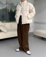 ミニマルデイリーショートパデッドジャケット / [Unisex] Minimal Daily Short Padded Jacket (11 colors)