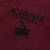 CHERRY JACQUARD GRAPHIC ROUND KNIT [DARK PURPLE]