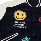 バーシティージャケット / NOKO Varsity Jacket♡ Navy