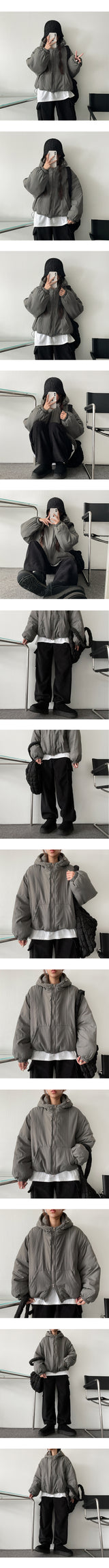 [Fleece] Winds cargo wide banding sweat pants