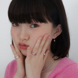 アグリールッキングオーバルリング / ugly looking oval ring