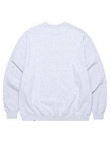 セリフ刺繡スウェットシャツ/SERIF EMB SWEATSHIRT LIGHT GREY(CV2CFUM470A)