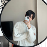 ハチボタンカラーニットウェア / LMN Hachi Button Collar Knitwear (7 colors)