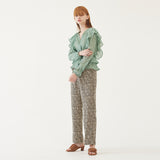 FLORAL PRINTED PANTS (BEIGE) (6579691126902)