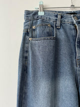 Sea loose boot-cut denim pants