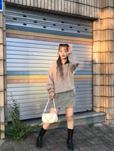 Abril loose fit v-neck knit 