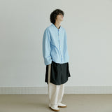 スタジアムジャケット / unisex stadium jacket sky blue