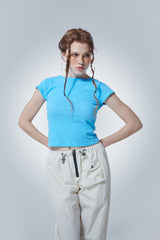 バックレスTシャツ / BACK LESS T
