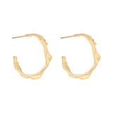 Wave earring (6559908462710)