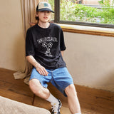 フラワー半袖Tシャツ