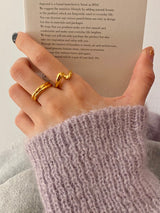 ダブルツイストリング / [925silver] Double twisted ring
