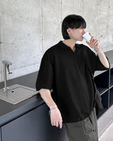 オープンカラーシャツ
