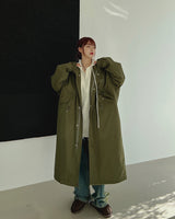 フィッシュロングフィールドパーカ/Fish Long Field Parka (2color)