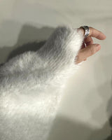 サドルファーニット/Saddle Fur Knit