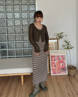 チチクロップカーディガン / Chichi Crop Cardigan (4color)