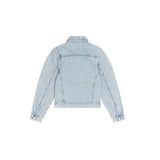 ピンタックライトブルーデニムジャケット/PINTUCK LIGHT BLUE DENIM JACKET [6066]