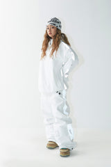 WDフューチャーリフレクティブトラックパンツ / BSR2223FWPT040 WD FUTURE REFLECTIVE TRACK PANTS WHITE