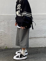 ウォッシングトーンVネックニットウェア/Washington V-neck Knitwear