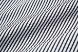 シアサッカーストライプシャツS89/Seersucker Stripe Shirt S89 Black