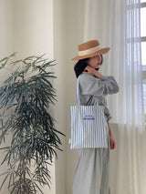 Tavira striped eco bag