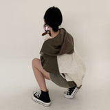 [BELLIDE MADE] Spring version. Raglan color zip-up hoodie