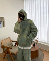 ウォータープリンテッドジャンパー / SI Water Printed Jumper (2 colors)