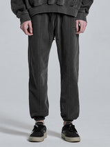 WASHED SWEATPANTS - BLACK (4622872051830)