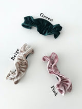 Twisted velvet pin