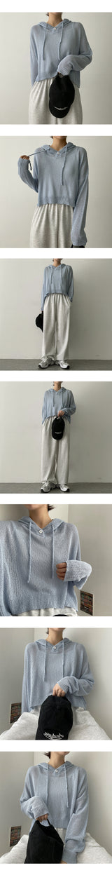 ポディブクロップニットフード / Podibuclop Knit Hood