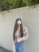 cotton candy cardigan set (6686089904246)