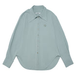 HALF HIDDEN BLOUSE -MINT (6636704333942)