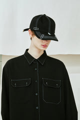SQUARE STITCH CAP (6538814881910)