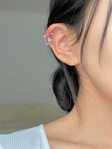 Purple Butterfly Cuff Piercing / 2 color